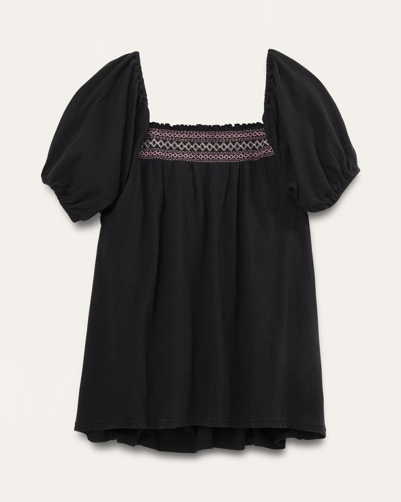 Front of plus size Seahorse embroidery Top by Madewell | Dia&Co | dia_product_style_image_id:191161